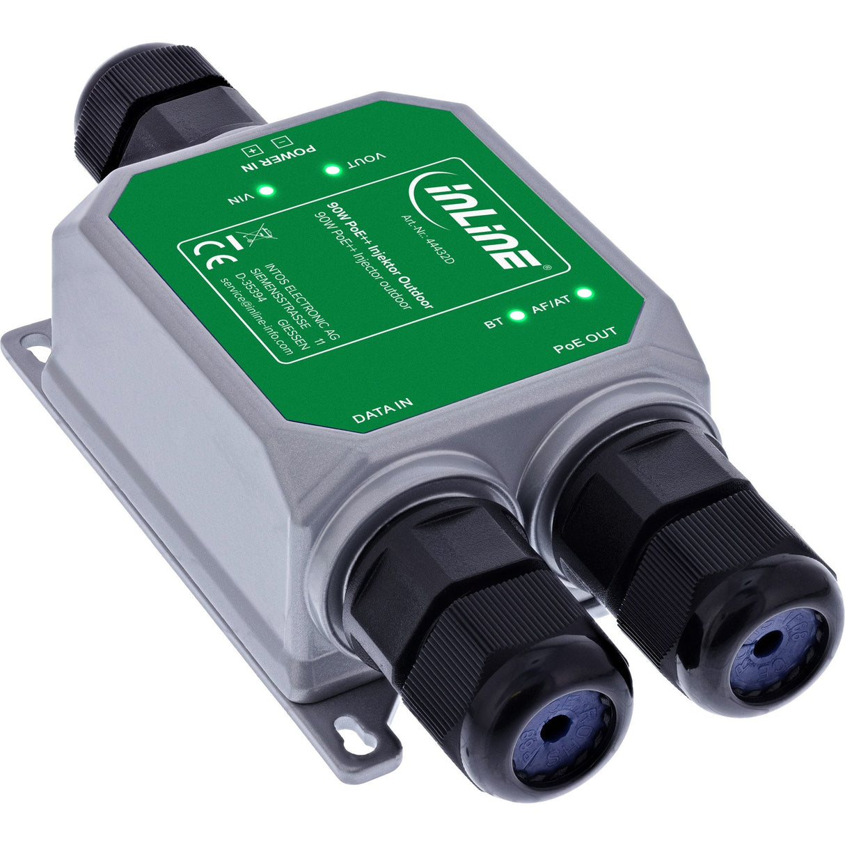 Inyector Poe++ Para Exteriores, 10 Gb/S, 90 W, Ip67  Inline®