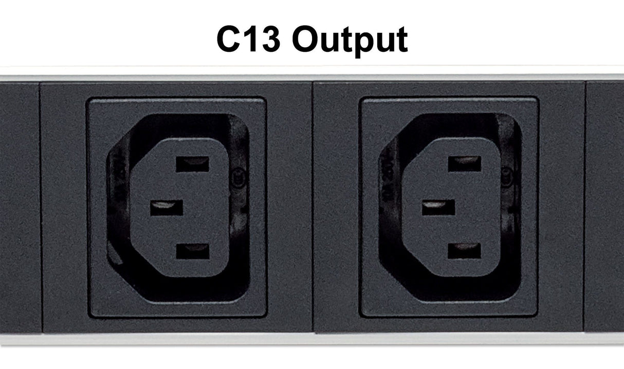 EAN 0766623163651 - Intellinet 163651 unidad de distribución de energía (PDU) 8 salidas AC 1U Negro, Plata imagen 5