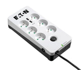 EAN 3553340667206 - Eaton PB6UF limitador de tensión Negro, Blanco 6 salidas AC 220 - 250 V 1,5 m imagen 1