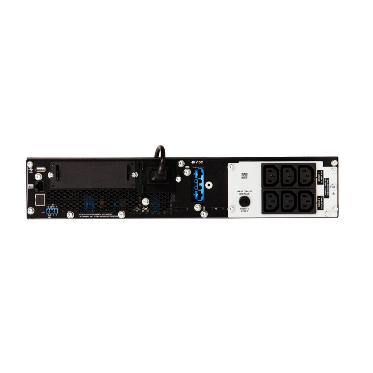 EAN 0731304340263 - APC SRT1000RMXLI-NC sistema de alimentación ininterrumpida (UPS) Doble conversión (en línea) 1 kVA 1000 W imagen 2