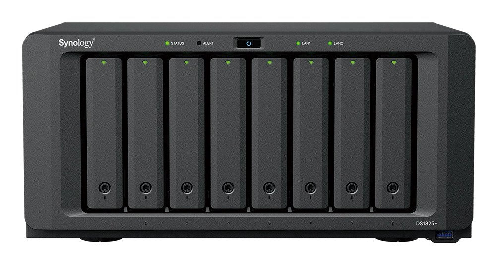 Servidor Nas Ds1825neo+ 8x0hdd 2,2ghz 1x4gb 2x2,5gbe 3y