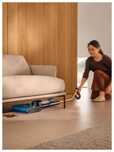 Dyson Clean + Wash Hygiene Escoba Eléctrica Batería Seca Y Húmeda Sin Bolsa Azul, Cobre