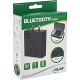 Transmisor De Audio Bluetooth Para Aviones Inline, Bt 5.0, Aptx Hd/Ll, Adaptador De Vuelo Con Estuche De Carga