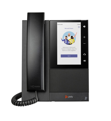 EAN 0197497342741 - HP Poly CCX 505 Business Media Phone for Microsoft Teams and PoE-enabled teléfono IP Negro 24 líneas LCD  imagen 1