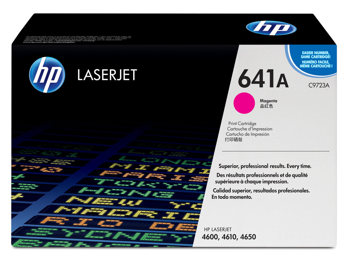 Toner Cartridge 8000sh Magenta 641a Magenta Original