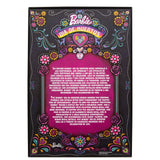 Muñeca Mattel Barbie Signature Día De Muertos 2024 Coleccionable Con Vestido Negro Con Volantes Hrm72