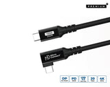 EAN 5715063212349 - Microconnect USB3.2CC01-A cable USB USB 3.2 Gen 2x2 1 m USB C Negro imagen 1