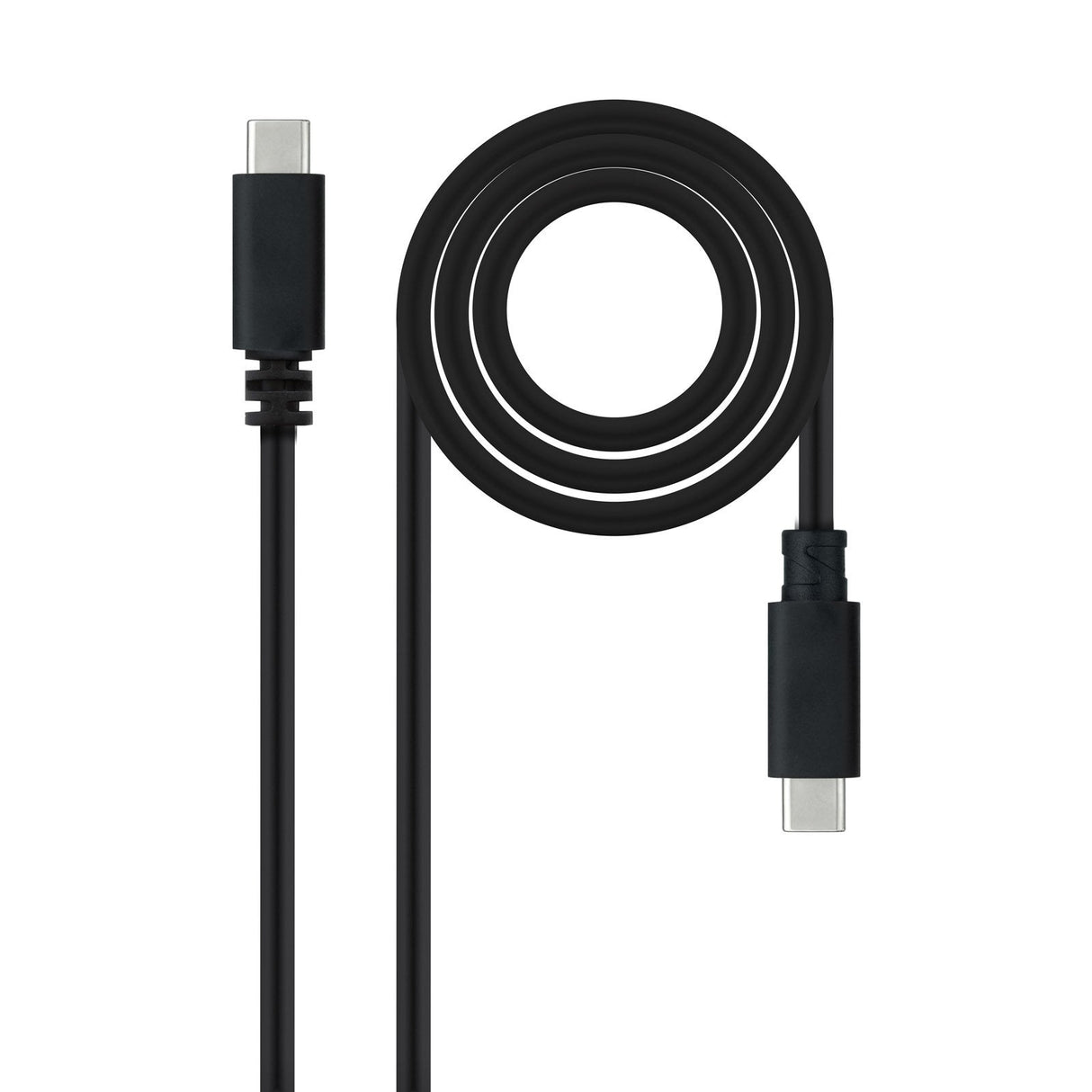 Cable Usb 2.0 3a Tipo Usb-C/M-Usb-C/M, Negro 1.5 M