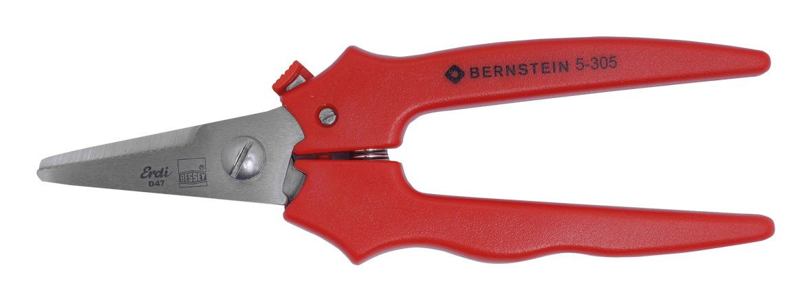 Bernstein Werkzeugfabrik 5-305 Forbici Combinate 140 Mm Rosso