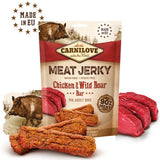 Snack Para Perros Carnilove Meat Jerky Chicken With Wild Boar  100 G