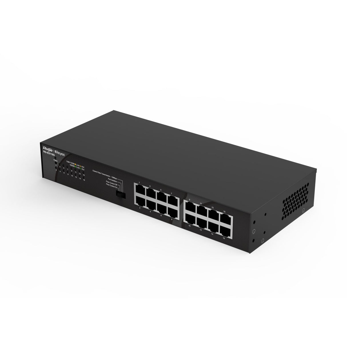 EAN 6971693270312 - Ruijie Networks RG-ES116G switch No administrado Gigabit Ethernet (10/100/1000) Negro imagen 4