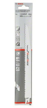 Bosch Hojas De Sierra De Sable S 1110 Vf Heavy For Wood And Metal, Hoja De Sierra 2608657610