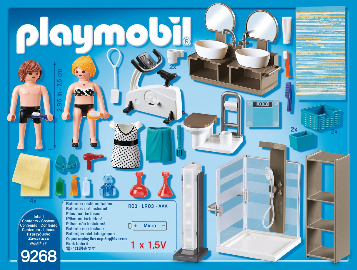 Playmobil Ciudad Casa Moderna Bao