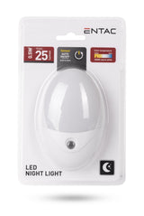 Entac Nachtlicht 0.5w Oval Ww Blanco Dämmerungssensor