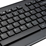 Targus Juego De Teclado Y Ratón Combo Full Size Inalámbrico 2.4 Ghz Qwerty Nórdico Negro
