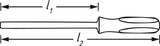 Hazet Bit Ratschen-Destornillador 811r-4 (Azul Negro, Con Integriertem Magazin) 811r-4