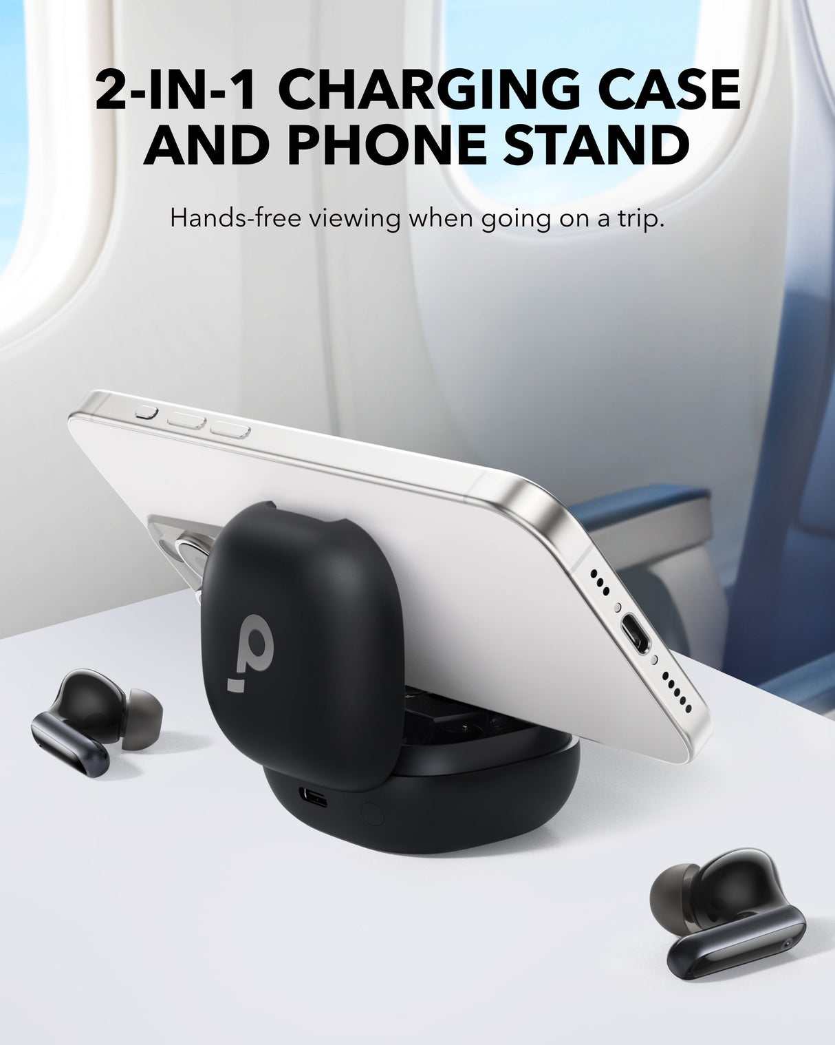 Auriculares Inalámbricos Soundcore P40i, Negro
