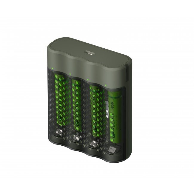 EAN 4891199199431 - GP Batteries M451/100AAAHCE-2WB4 cargador de batería Pilas de uso doméstico CC imagen 1