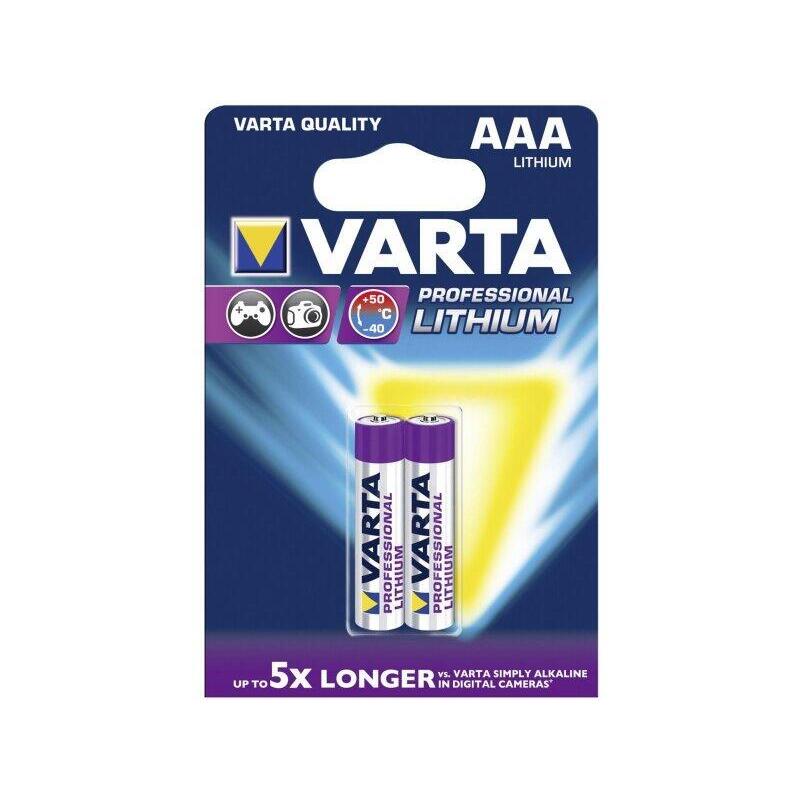 10 Pack 2ud  Varta Ultra Lithium Micro Aaa Lr 03 10 Pack 20 Pilas