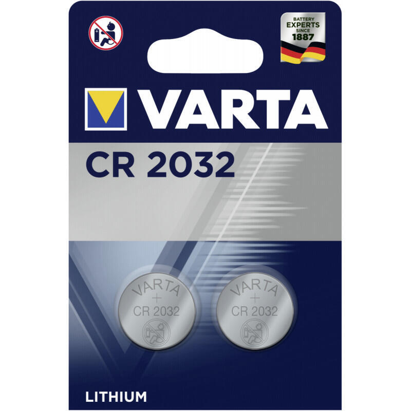 10 Paquetes De 2 Uds Varta Electronic Cr 2032