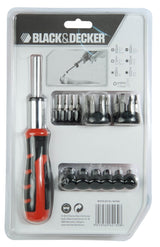 Juego Multipuntas Con Carraca 29 Piezas Bdht0-62130 Black+Decker