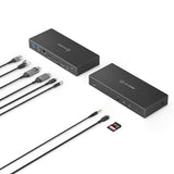 Alogic Ducma3 Base Para Portátil Y Replicador De Puertos Alámbrico Usb 3.2 Gen 1 [3.1 Gen 1] Type-C Negro