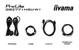 Iiyama 68.6cm 27" Gb2771hsu-W1 16:9 2xhdmi+Dp+Usb-C