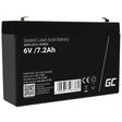 EAN 5907813963360 - Green Cell AGM39 batería recargable industrial Sealed Lead Acid (VRLA) 7200 mAh 6 V imagen 1