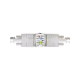 Conector De Cable Inline Cat.6a, Blindado, Acoplador Sin Herramientas