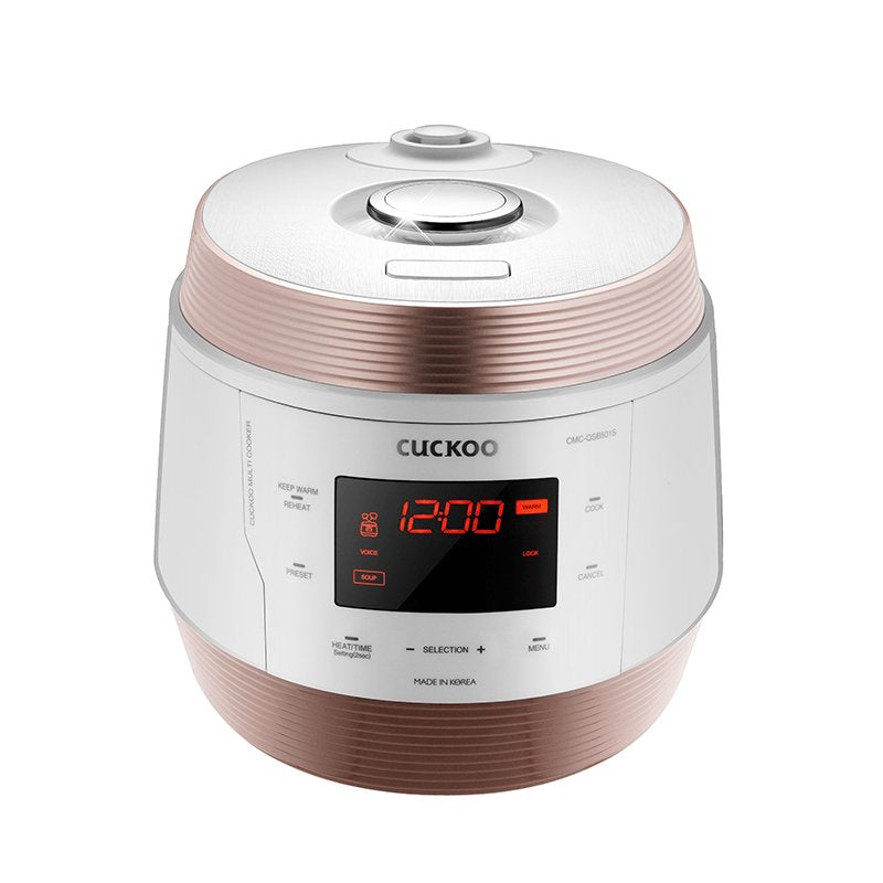 Multicocina Cuco Icook Q5 Blanco/Oro Rosa, 1.150 W, 4,75 Litros 8809421199056