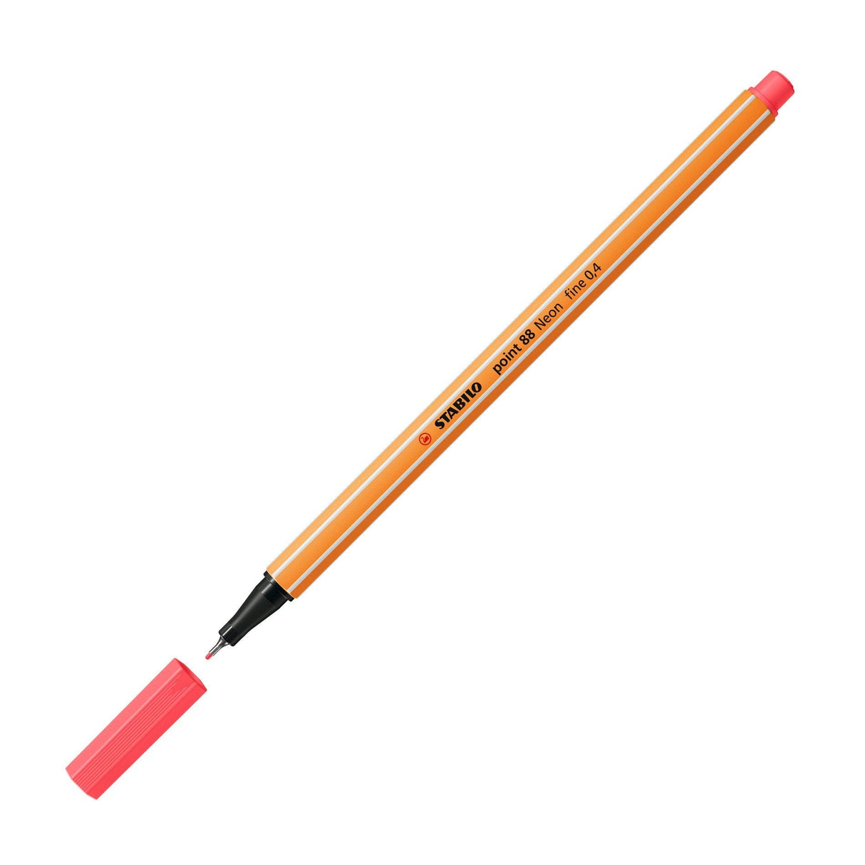 Stabilo Point 88 Rotulador Rojo Neón -10u-