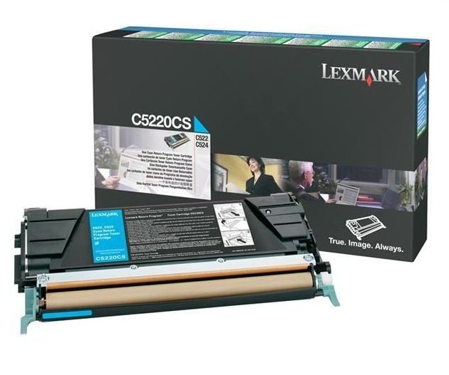 Lexmark Toner  C-522n/C-524/C-530/C-532/C-534 Retornable Cian