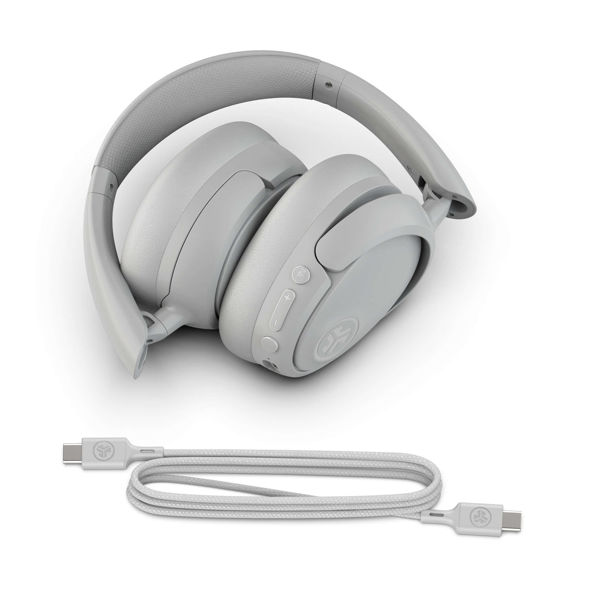 Auriculares Jlab Lux Anc Inalámbrico  Bluetooth Ieuhbjluxancrwht62 Blanco