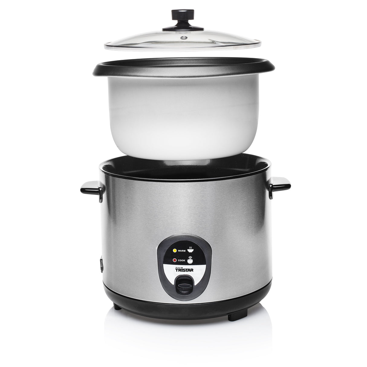 EAN 8713016009920 - Tristar RK-6129 arrocera 2,2 L 900 W Negro, Acero inoxidable imagen 3