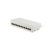 S-Impuls Desktop-Rj45-Patchpanel, 12-Port, Cat 6 Stp, Gris