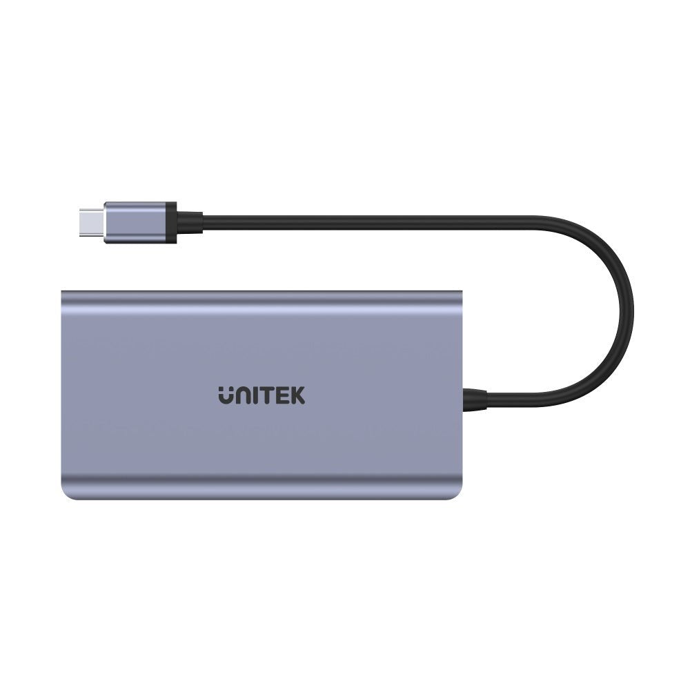 EAN 4894160048851 - UNITEK uHUB O8+ Alámbrico USB 3.2 Gen 1 (3.1 Gen 1) Type-C Gris imagen 3