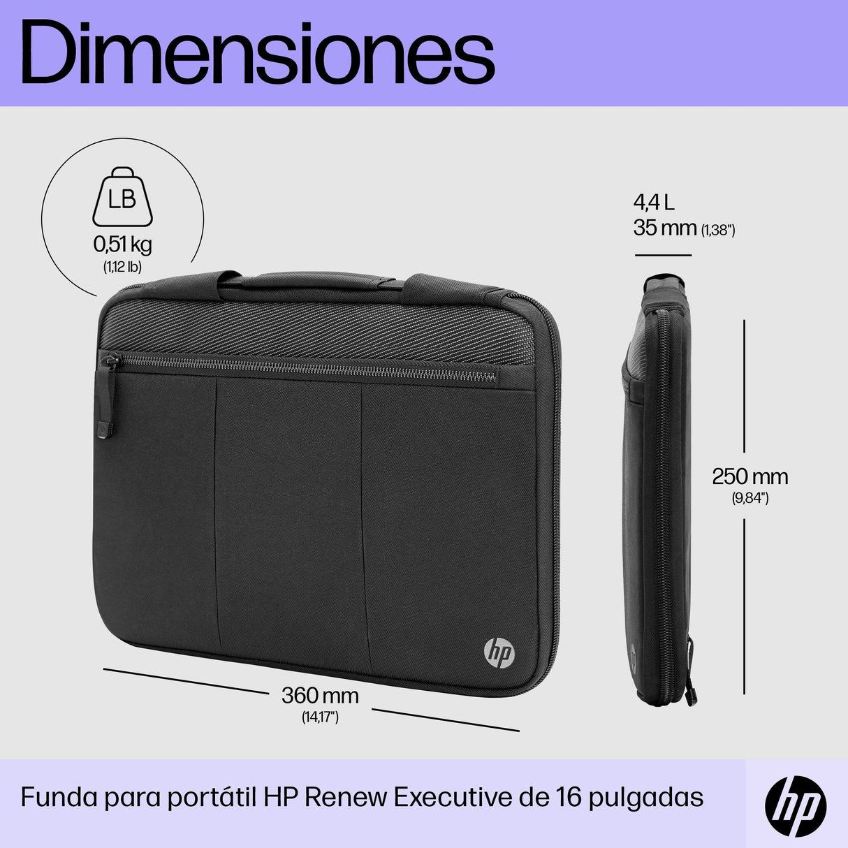Funda Para Portatil Hp Renew Executive 14.1