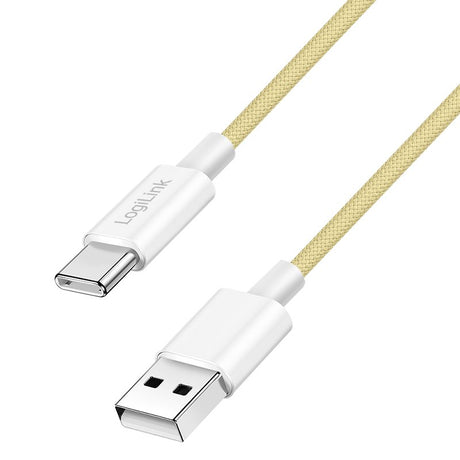 EAN 4052792077926 - LogiLink CU0334 cable USB USB 2.0 1,5 m USB A USB C Amarillo imagen 1