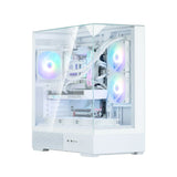 Obudowa P40 Prism Mid-Tower Szklo Hartowane Biala