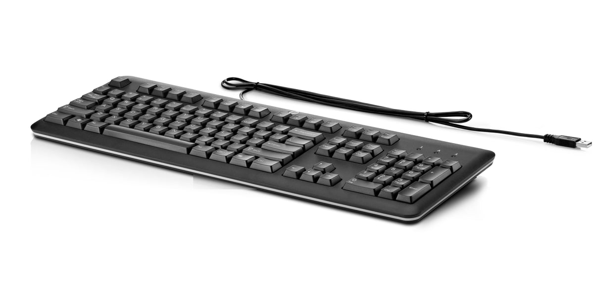 EAN 5711783312000 - HP USB Keyboard for PC teclado Oficina Negro imagen 1