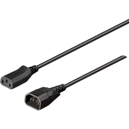 Cable De Extensión Iec Bachmann C14/C13, 1 M, Negro