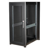 Roline 19-Zoll Serverschrank Basic 26 He, 600x1000 Bxt Perforiert Schwarz