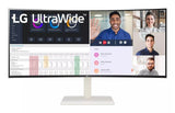 Lg 38wr85qc-W - Monitor Curvo, Pantalla Ips, 144hz, 3840 X 1600, 21:9, Displayhdr600, Blanco