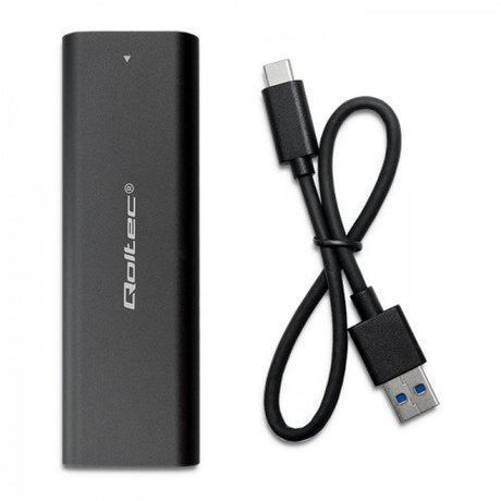 EAN 5901878503127 - Qoltec 50312 caja para disco duro externo Caja externa para unidad de estado sólido (SSD) Negro M.2 imagen 7