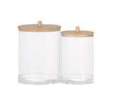 Botes De Baño Organizadores Acrílicos Ø15x12cm Ba72112 Andrea House