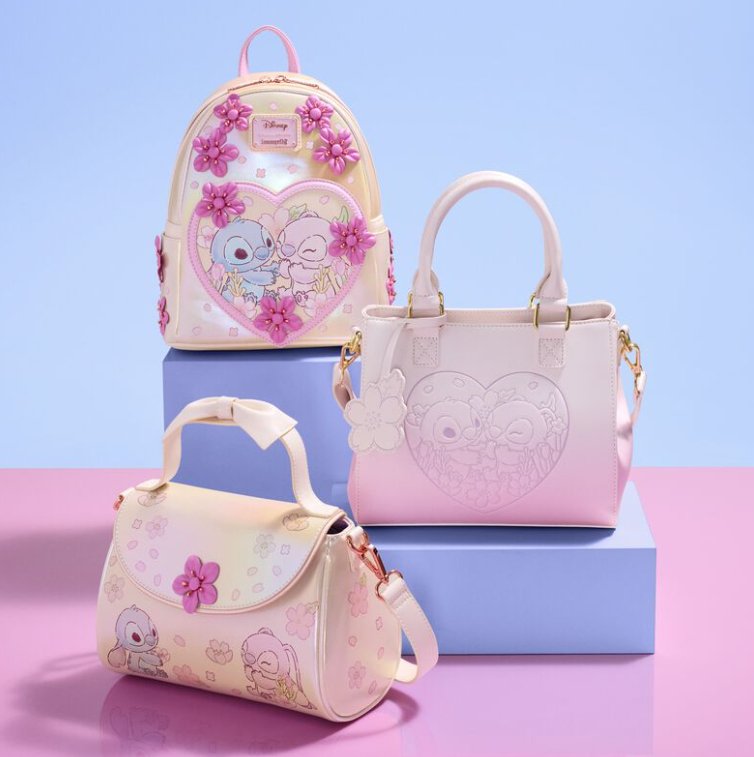 Mochila Cute Stitch Disney Loungefly 26cm