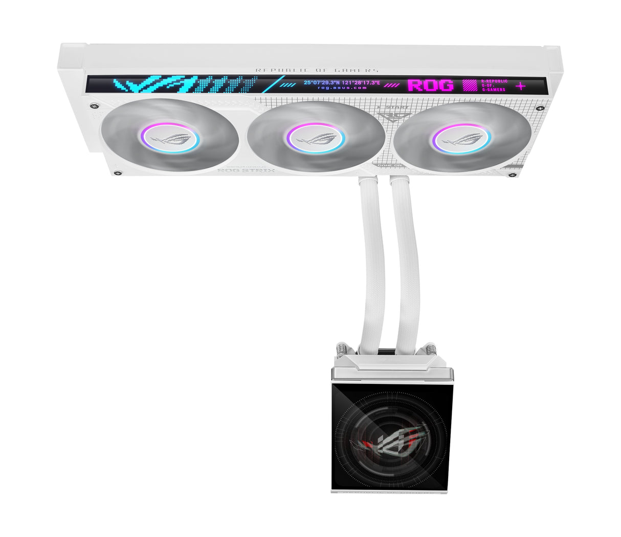 Asus Rog Strix Slc Iv 360 Argb Lcd White