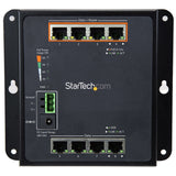 Startech.Com Switch Conmutador De Red Gigabit Ethernet Con 8 Puertos (4 Poe+) - 30w Por Puerto - De Pared - Gestionado
