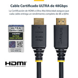 EAN 65030920216 - StarTech.com HDMI21-CBL-8K60-50CM cable HDMI 0,5 m HDMI tipo A (Estándar) Negro imagen 12