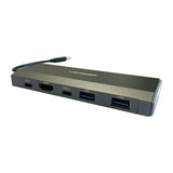 EAN 4260070120244 - LC-Power LC-HUB-C-MULTI-7-M2 hub de interfaz USB 3.2 Gen 1 (3.1 Gen 1) Type-C 5000 Mbit/s Antracita imagen 3